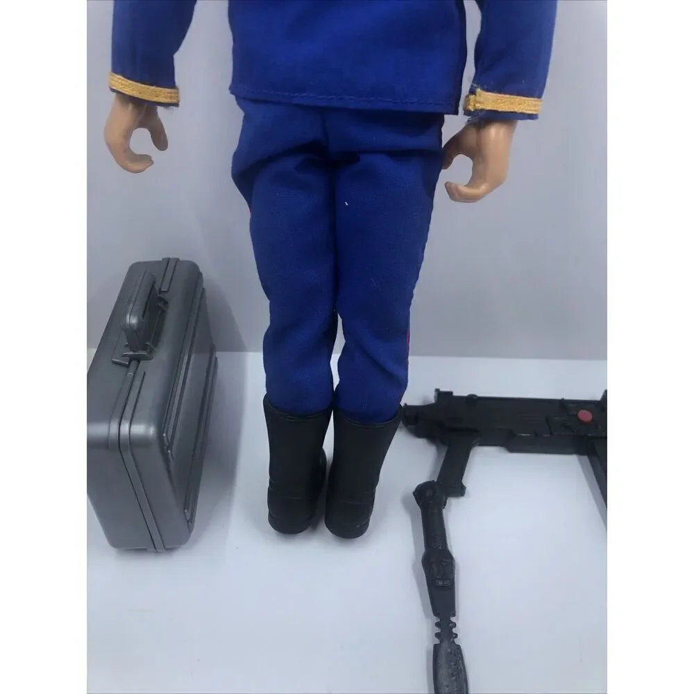 GI Joe Cobra Commander 11 Inch Figure Pawtucket Hasbro With Some Accessories